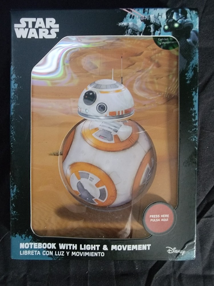Star Wars Episode 7 Light Up Notebook BB-8 Desert Style