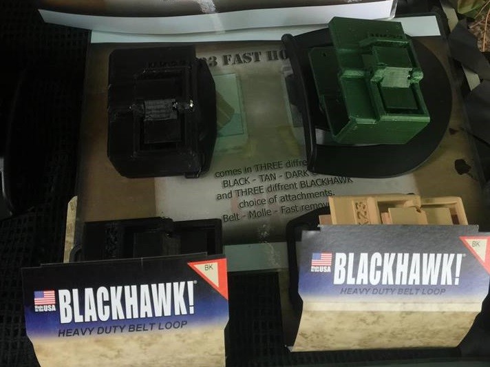 Version 2 - MK23 holster 3d printed Airsoft