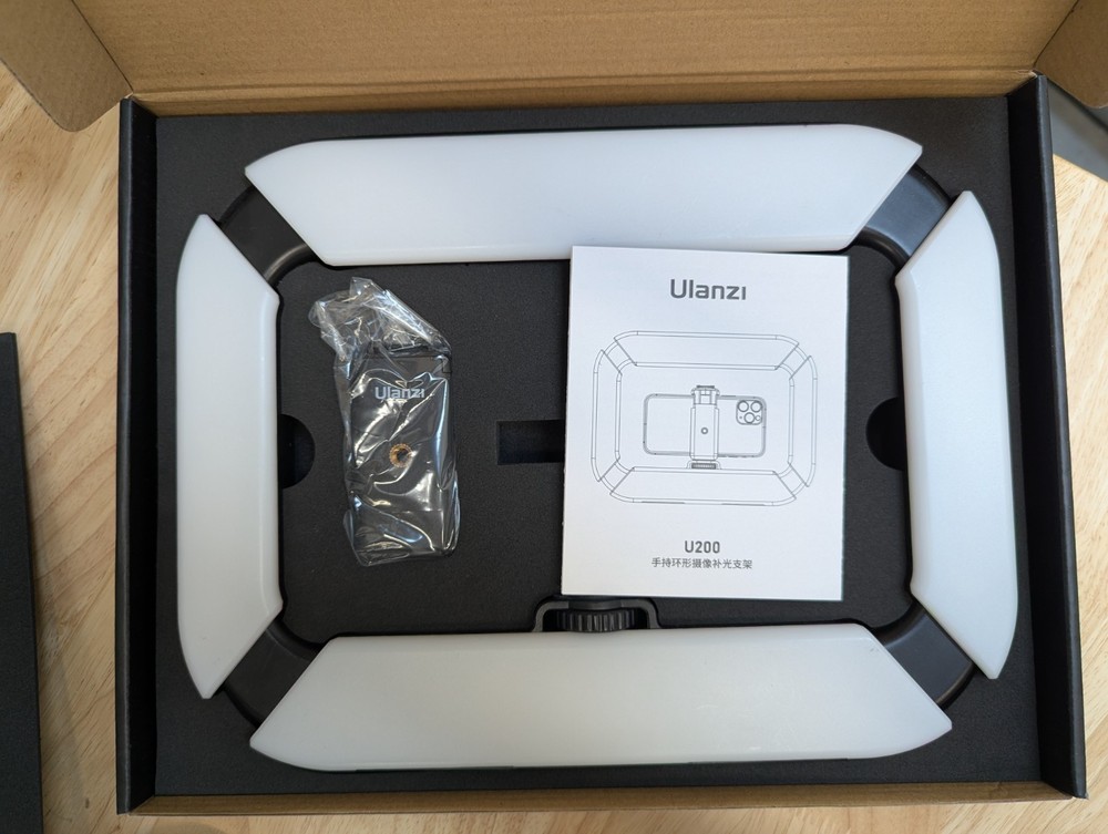 Ulanzi U200 Camera Ring Light Video Rig