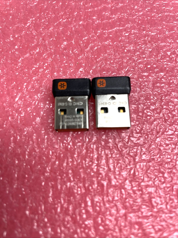 2X Logitech Nano Receiver Wireless USB CU0008.