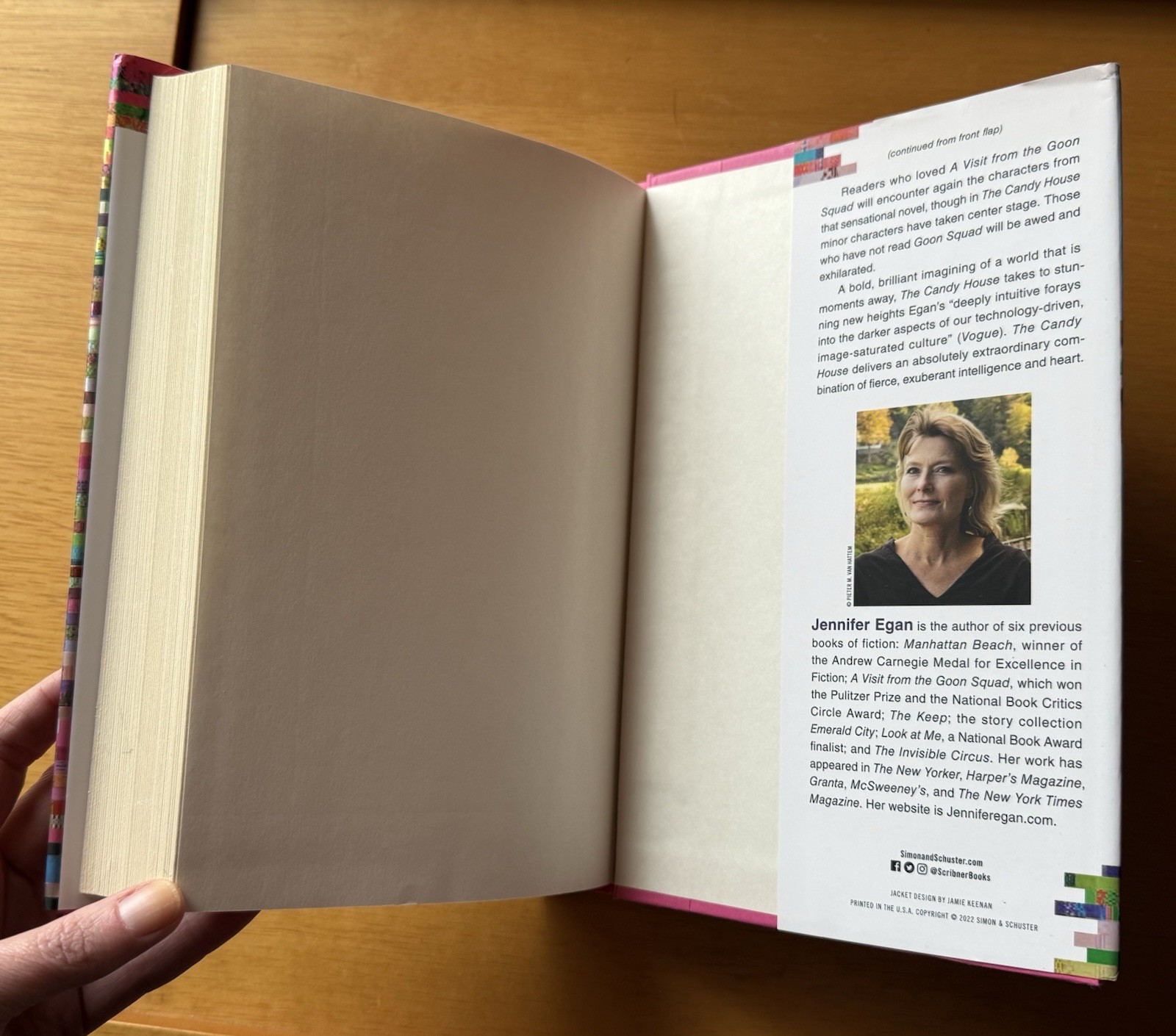 Jennifer Egan / The Candy House / 1st/1st / Signed / HCDJ / Scribner, 2022