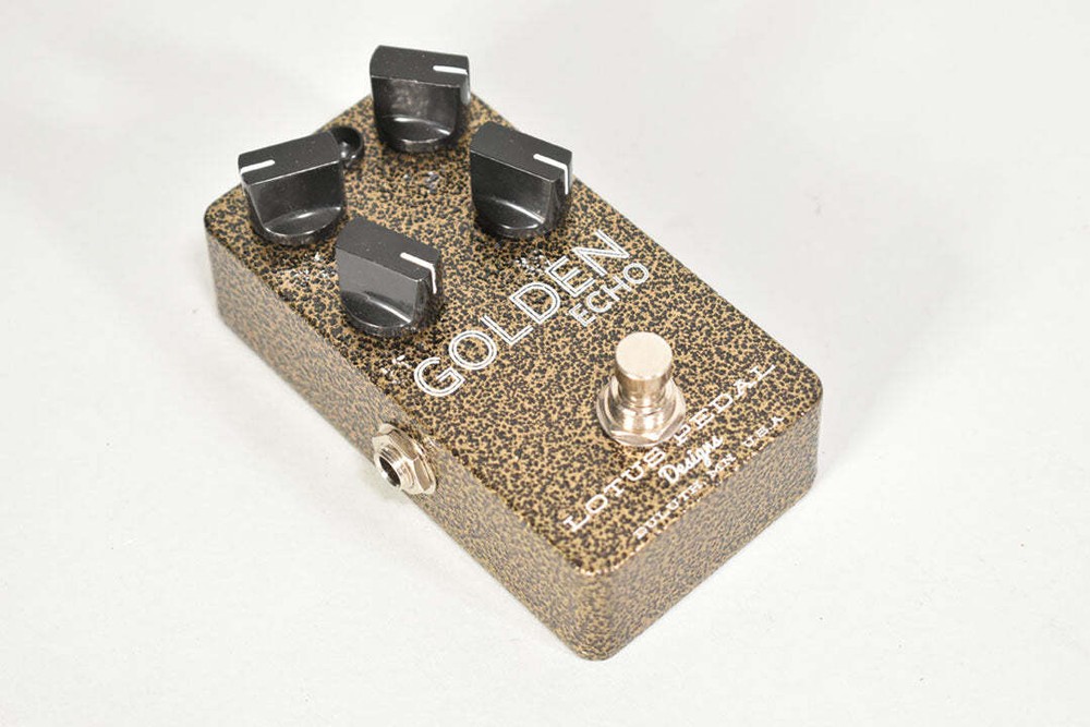 Lotus Pedal Golden Echo Delay Pedal