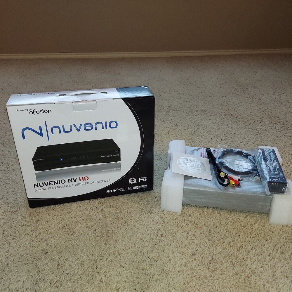 Nfusion Nuvenio Digital FTA Satellite & Terrestrial Receiver