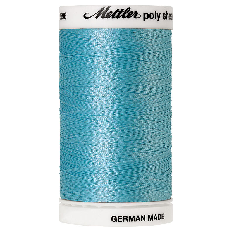 Mettler POLY SHEEN 100% Trilobal Polyester Machine Embroidery Thread 875yd Spool