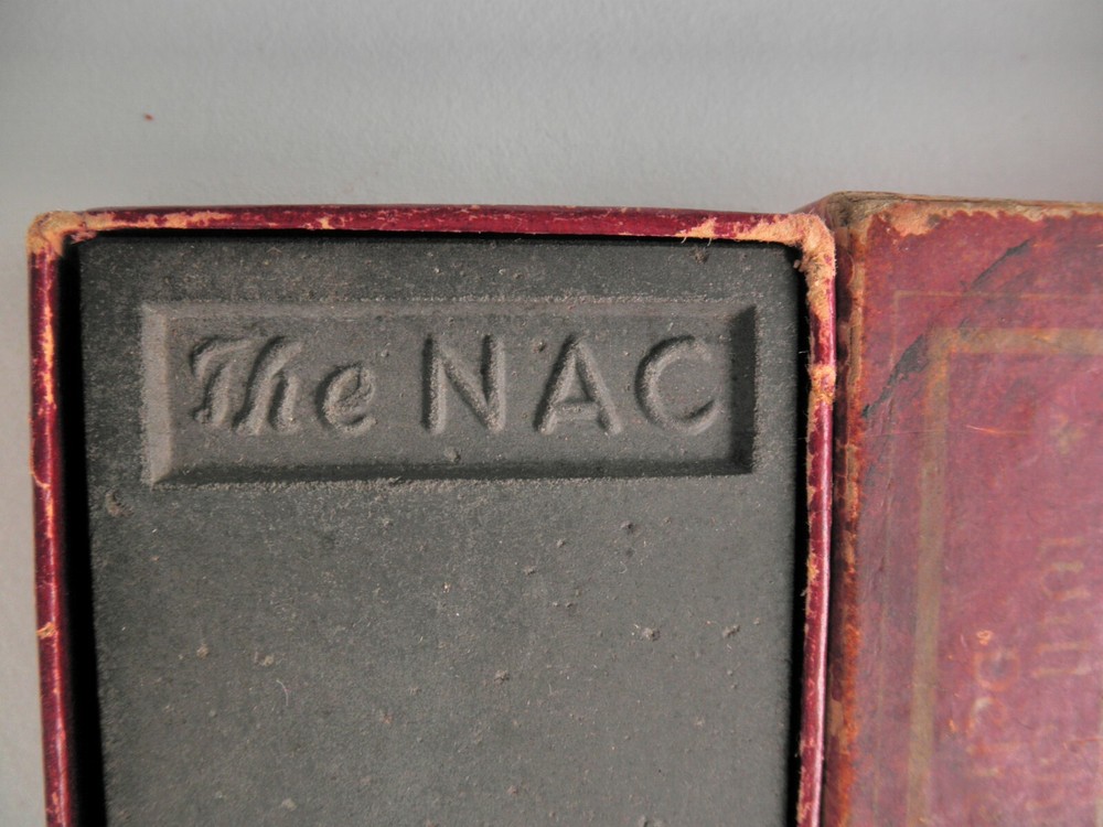 Antique "The NAC" Razor Hone in Original Box
