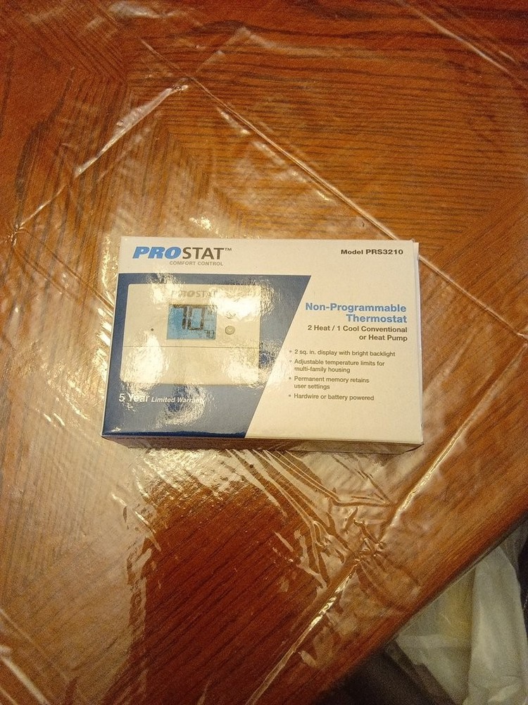 ProStat PRS3210 Non-Programmable Thermostat