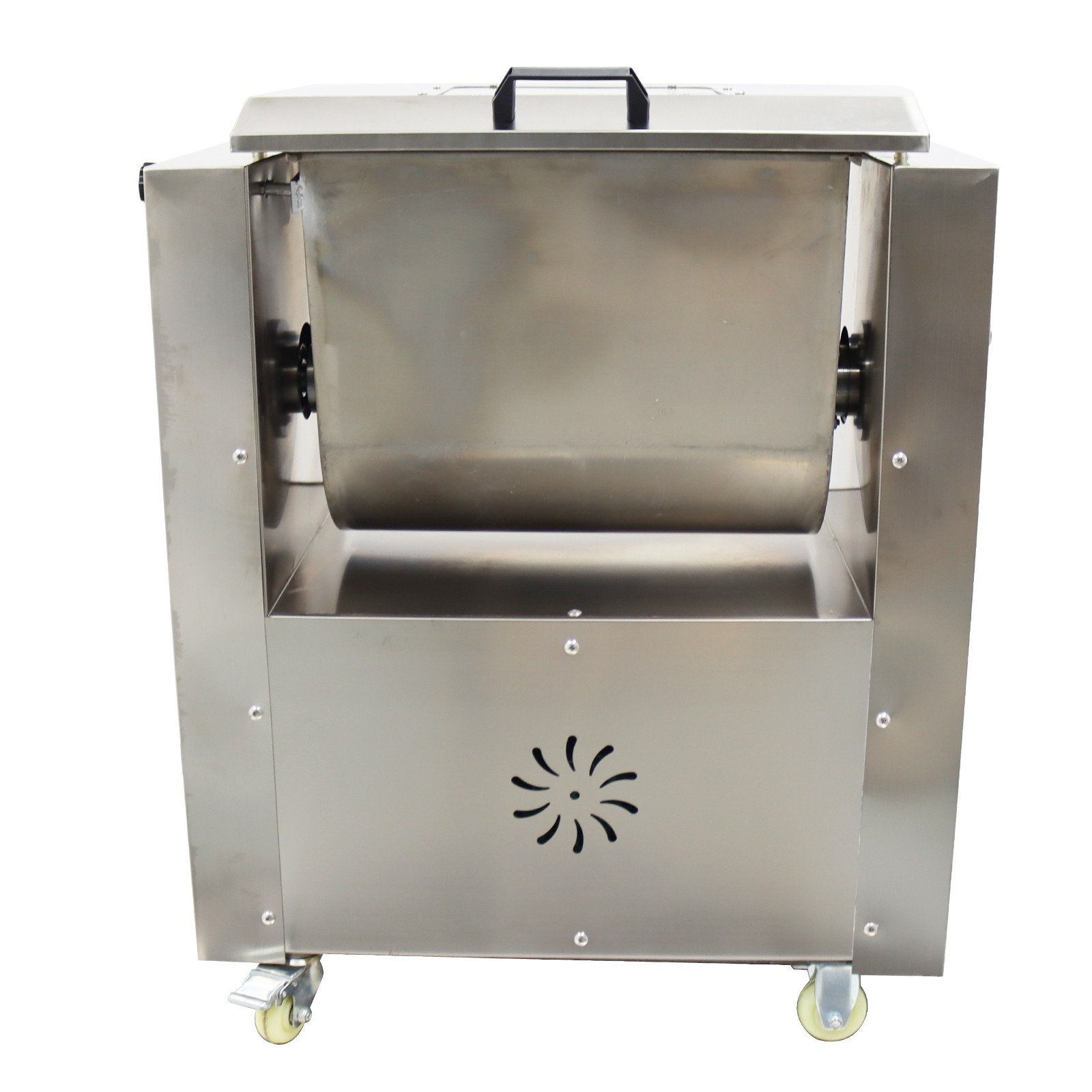 50L Commercial Electric Meat Mixer Stainless Food Processing Machine 2HP 110V