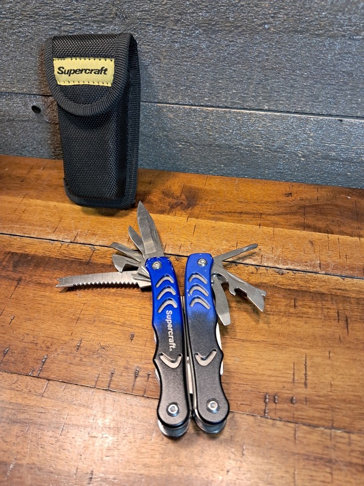 Multi Function Tool SuperCraft - 13 Functions - Fishing Hunting Cutting Camping