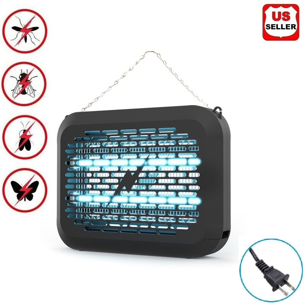 Mosquito Fly Bug Insect Zapper Killer Indoor Outdoor Electronic Light Trap Lamp