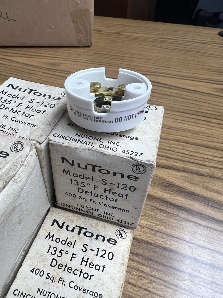 Nutone S-120 Heat Detector 135 Fixed