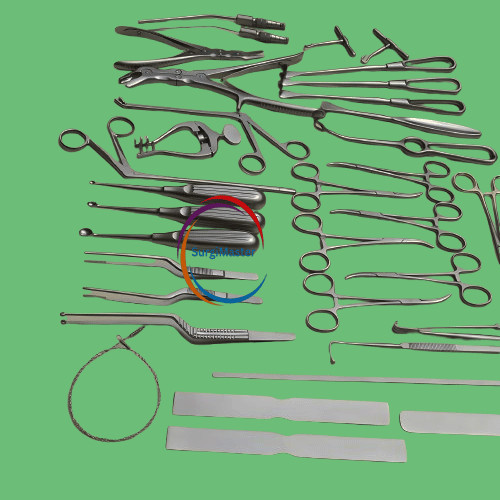 Orthopedic Basic Instruments 40 PCS Set Craniotomy Spine Surgical