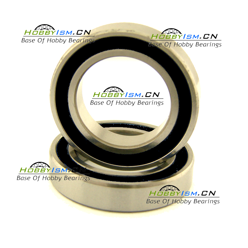 10PCS B 543 2RS full complement cartridge BEARING black rubber