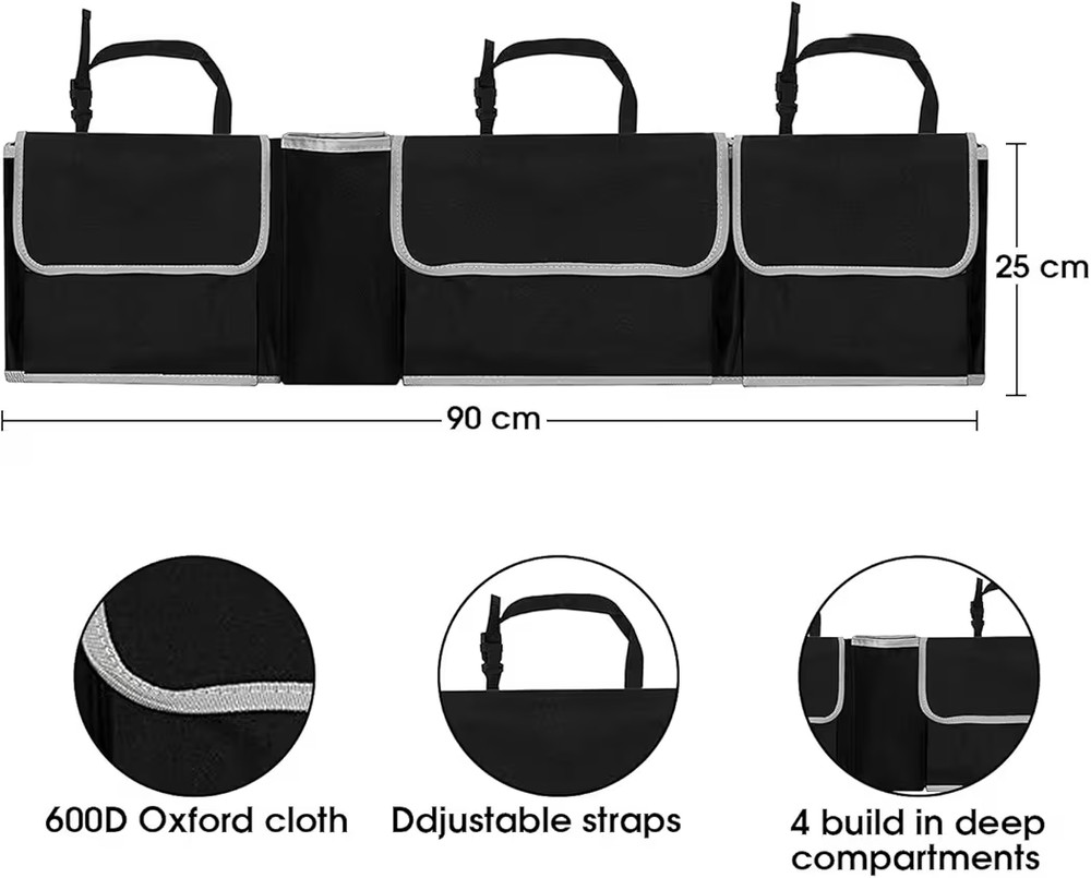 Tanness Back Seat Boot Organiser