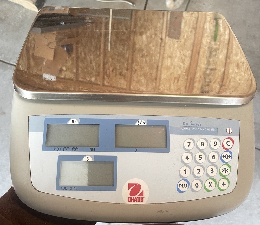 Ohaus RA Series price computing scale