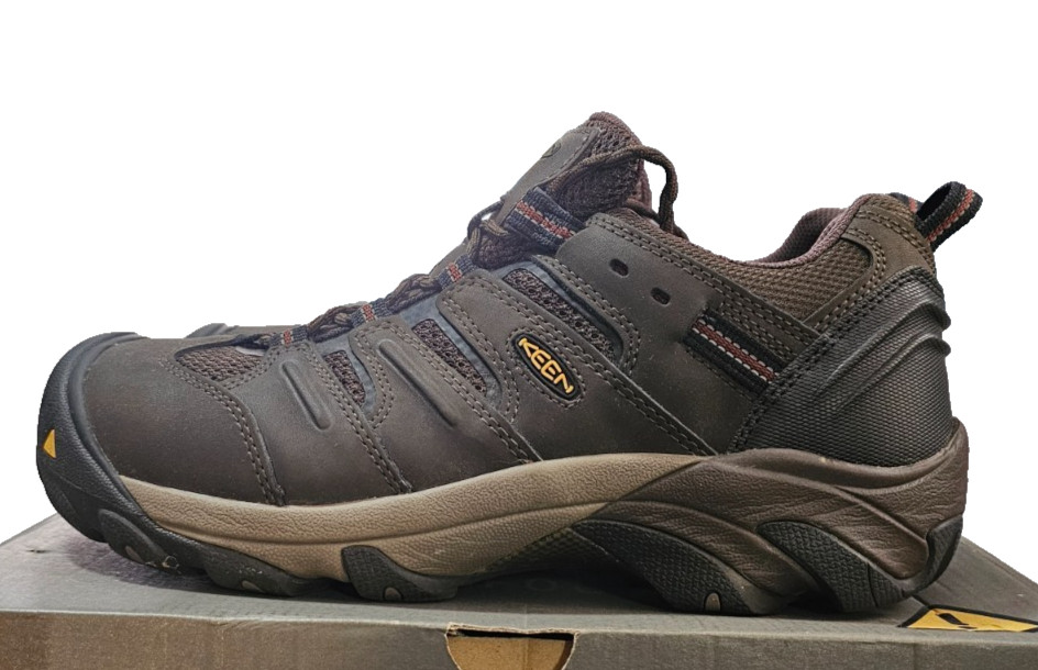Keen® (Men's 10.5 WIDE) Utility Lansing™ Low (Steel Toe) EH SR Work Shoe - $140