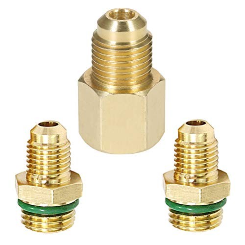 Adjustable R134a Quick Coupler High Low Conversion Adapter Fittings,