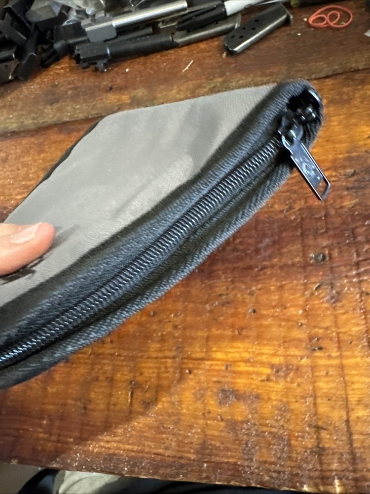 Kimber Factory Gray Soft Case With Magazine Pouch For Compact Models