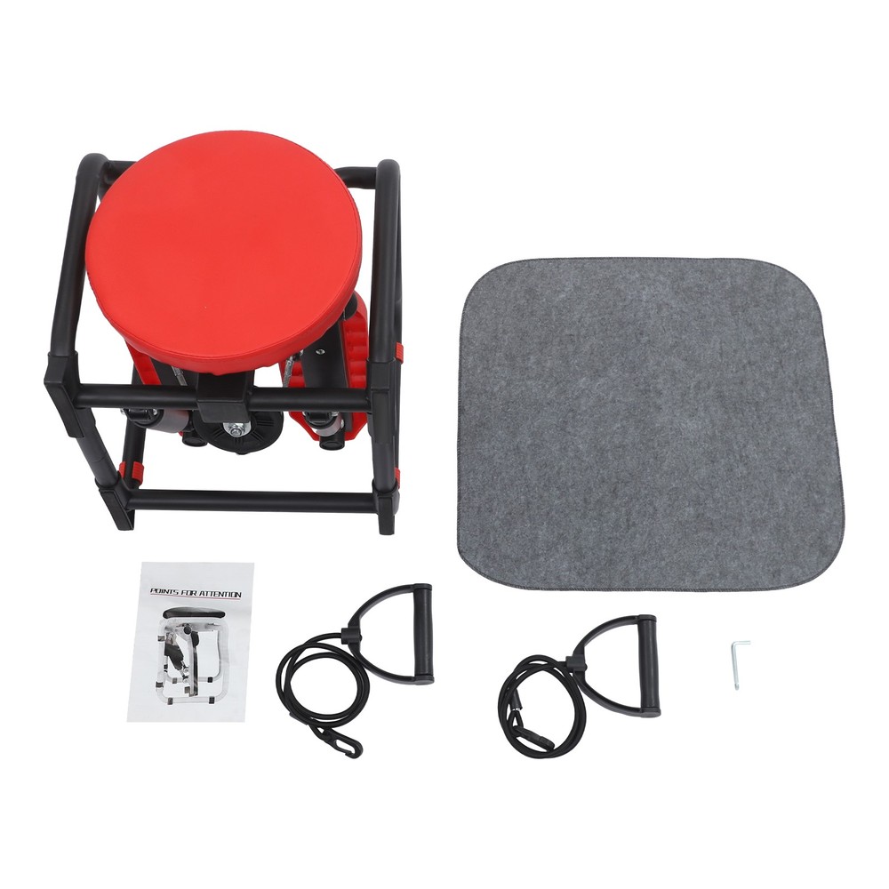 Hydraulic Multi-Function Stepper with Seat, Stepper for Home, Mini Sport Stepper