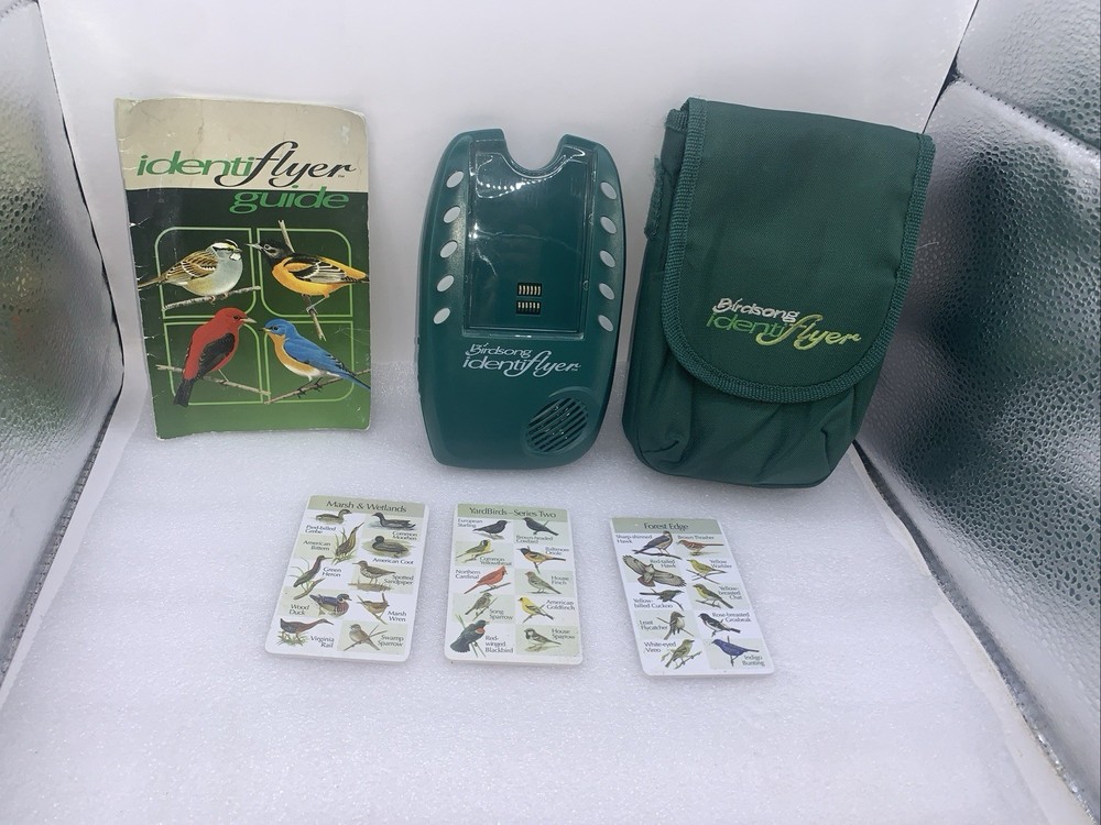Birdsong Identiflyer Handheld Device + 3 Cards (Doesn’t Work) BF
