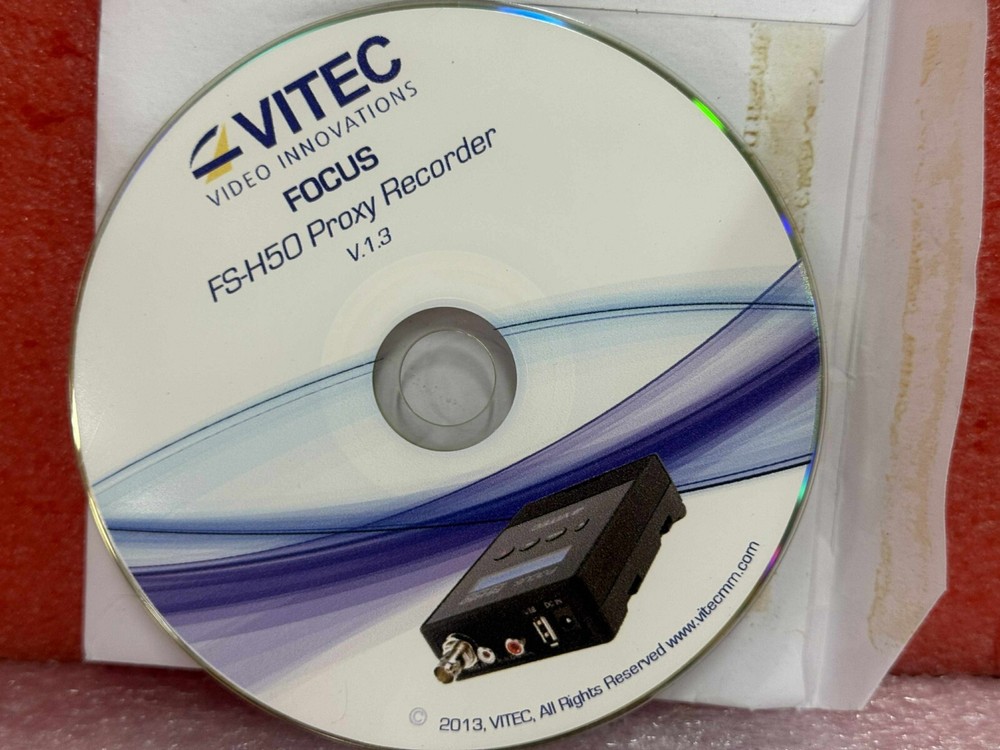 VITEC FS-H50 PROXY RECORDER MANUAL V.1.3