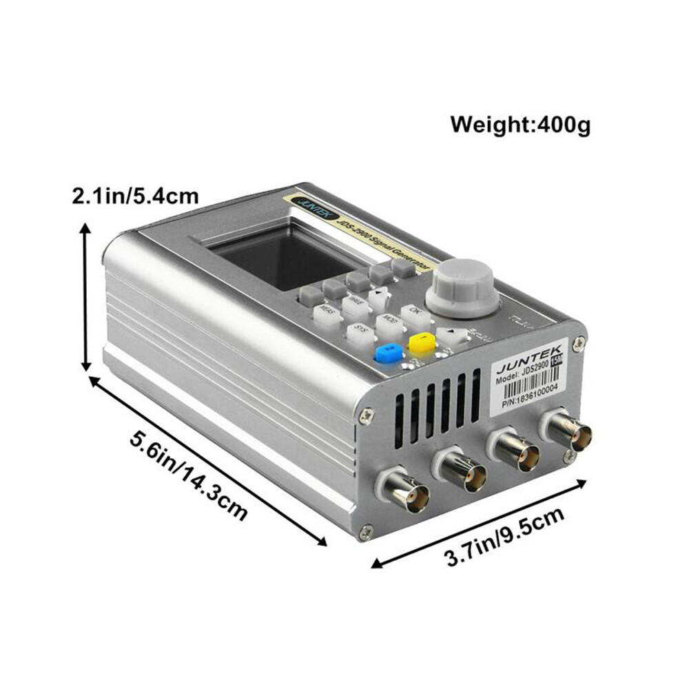 CNC Dual Channel DDS Arbitrary Waveform Signal Generator Pulse Frequency Meter