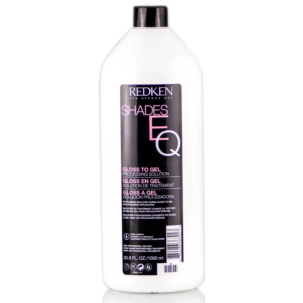Redken Shades EQ Gloss to Gel Processing Solution - 33.8 fl oz - 1L
