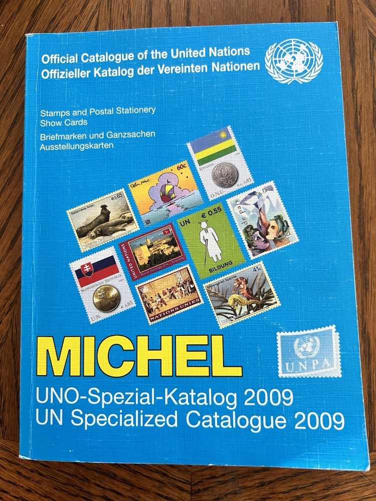 Michel UN Specialized Catalogue 2009 Stamp Book