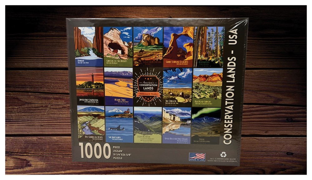 Explore & Learn Conservation Lands Puzzle | Educational Nature Matching Game