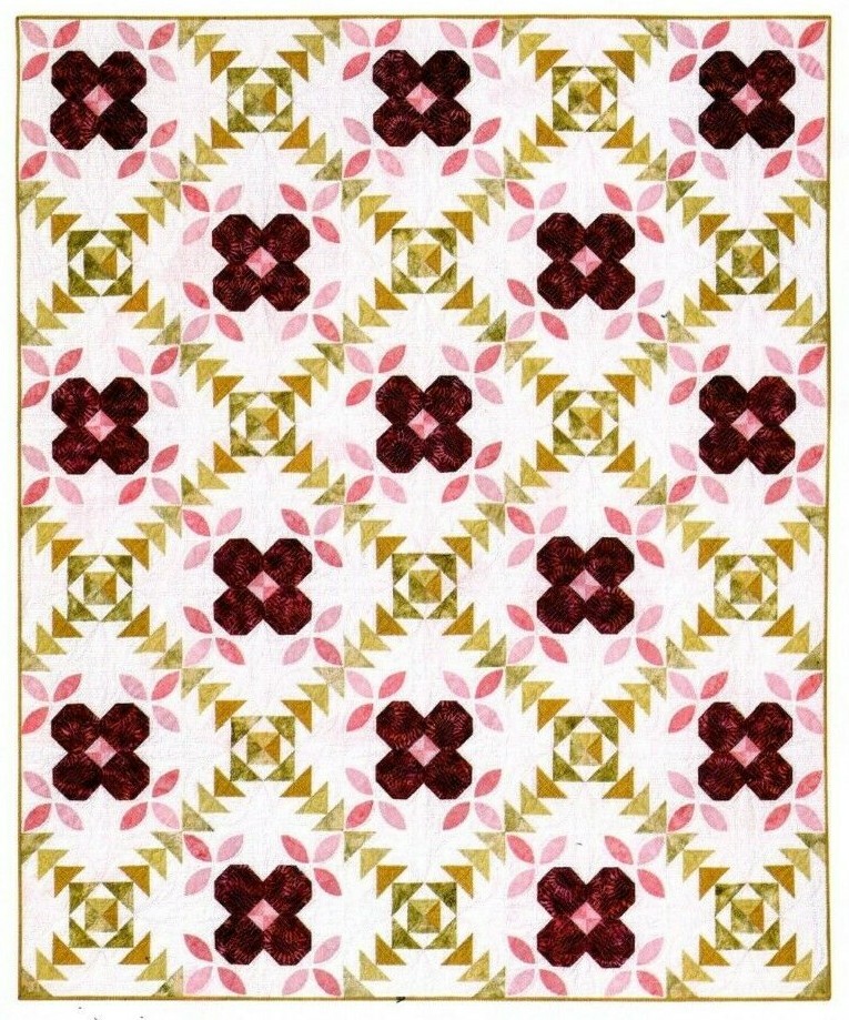 Petals & Blooms Quilt Pattern Pieced TH