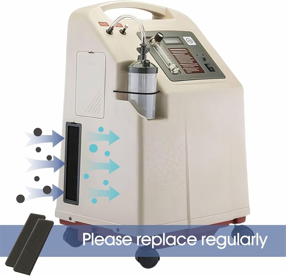 Oxygen Concentrator Filter Cotton Compatible with INVACARE, O2 Generator Mach...