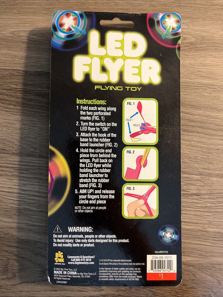 NEW LED Flyer Flying Toy