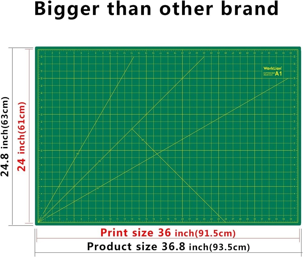 Large Double Sided Self Healing Cutting Mat
