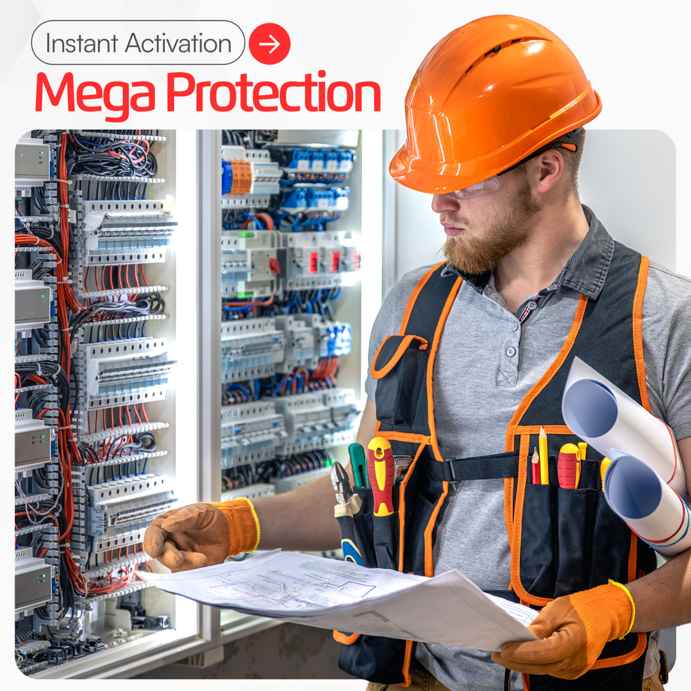 FEROSTICKER Small Automatic Fire Extinguisher for Large Electric Panels (1 Pack)