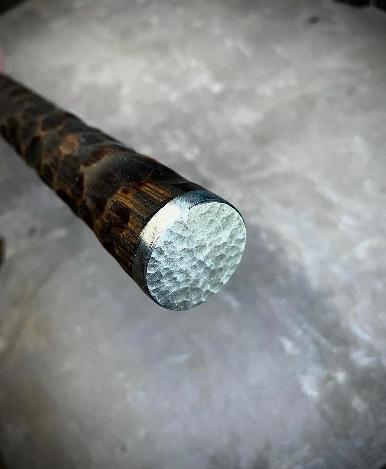 UBR CUSTOM HANDMADE HIGH CARBON STEEL HUNTING BOAR SPEAR WITH LEATHER SHEATH