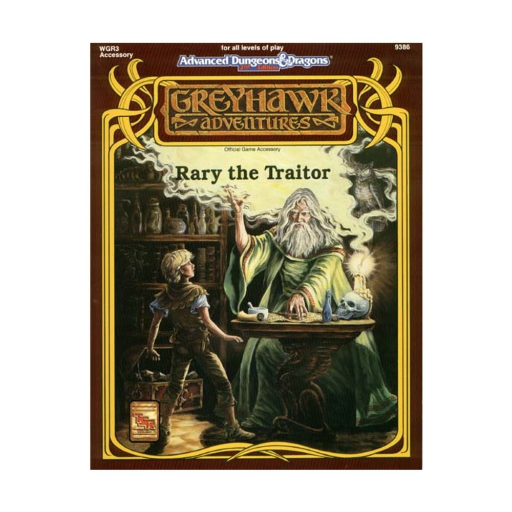 TSR Greyhawk Rary the Traitor VG