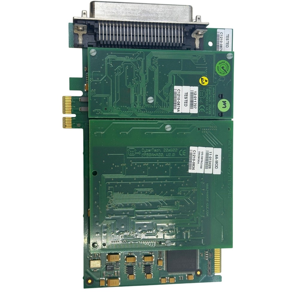 CyberTech DSC-MOD-SPCI-E PCIe Interface Module Industrial Control I/O Board