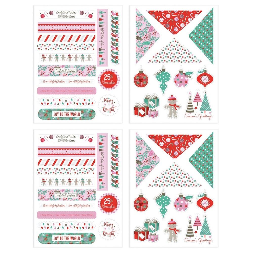 Tonic Studios Topper Set-A Candy Cane Christmas