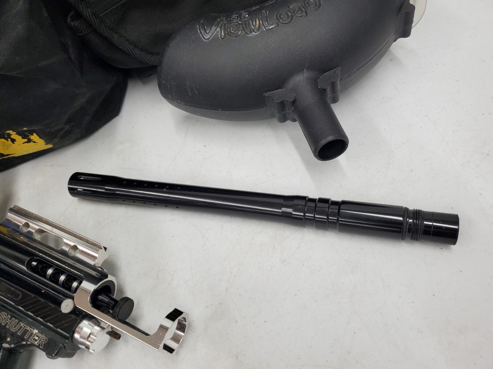 Java Spyder Compact Paintball Gun With Expansion Chamber Barrel Feeder