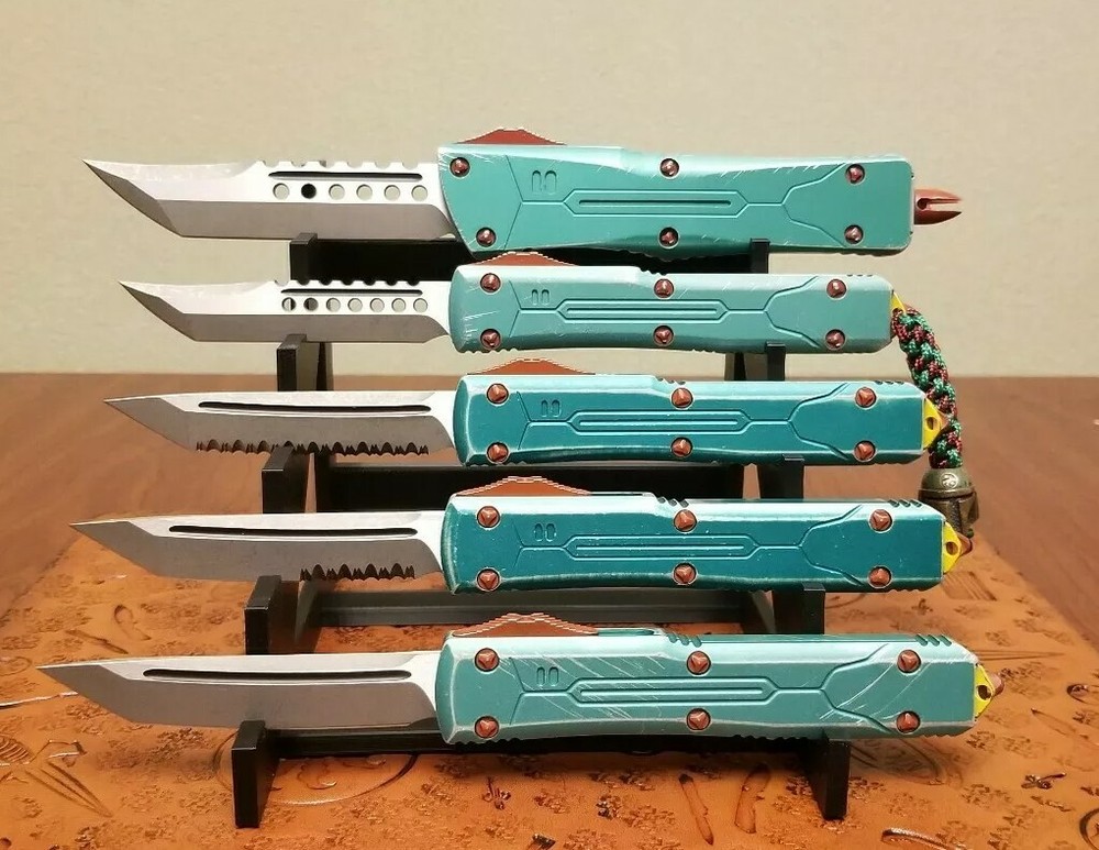 5 Knife Display Stand For Microtech And Others