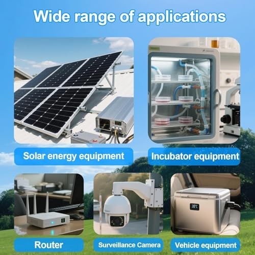 Dual Power Automatic Transfer Switch 5A DC 5-60V Solar Battery Backup Selector