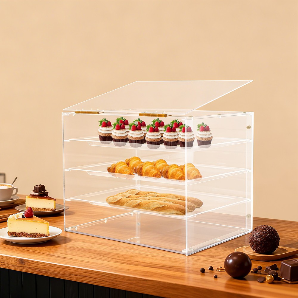 Acrylic Display Case, Bakery Pastry Display Case, Cookie Display Cabinet