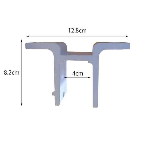2X Retractable Awning Wall Mounting Brackets Support, White