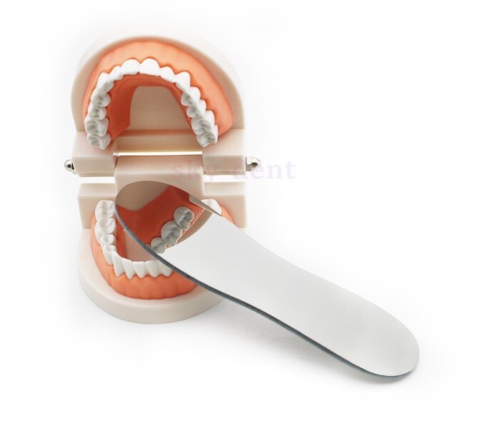 Dental Orthodontic Intraoral Photographic Occlusal Double-sided Glass Mirror 1pc