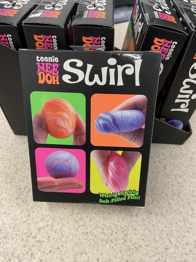 Nee Doh Swirl 4 Pack NEW