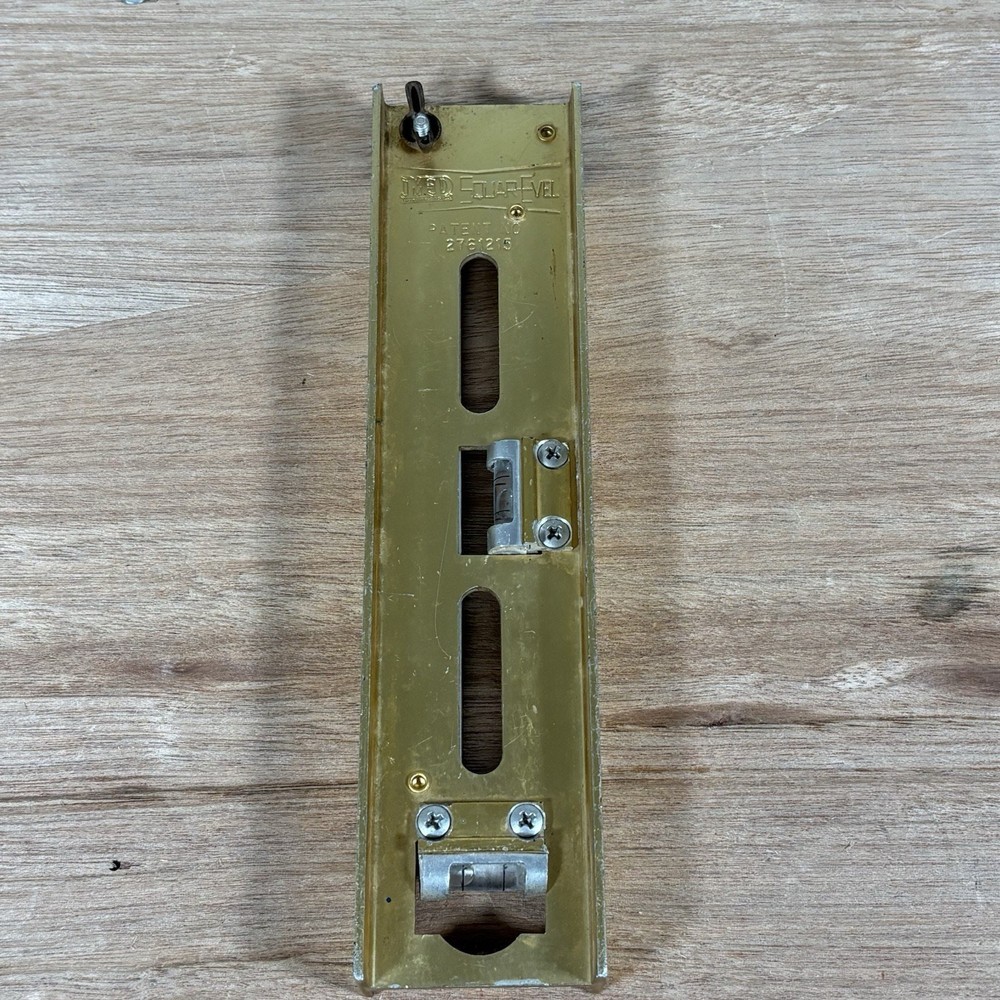 M-D Squar-evel Patent No. 2761215 speed square accessory tool level 10"