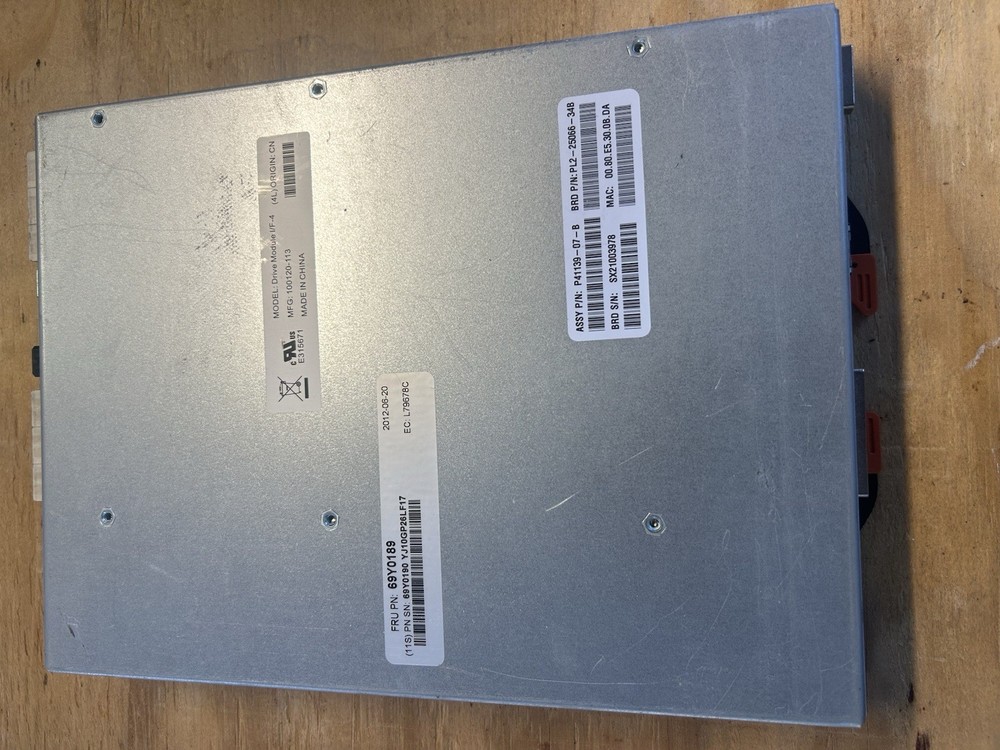 IBM Disk Array Controller 69Y0189 SAS Ethernet for SAN Disk Arrays 69Y0259