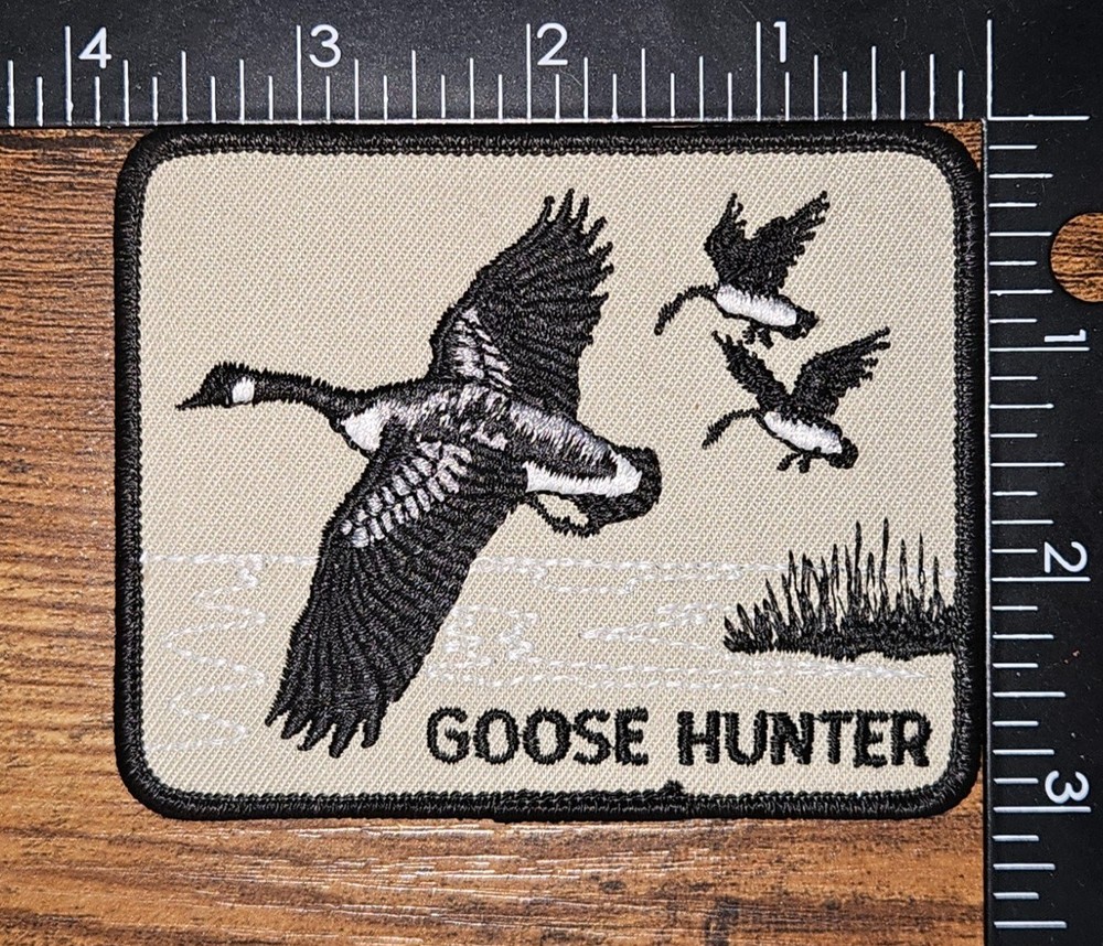 Goose Hunter Bird Hunting Hat Patch