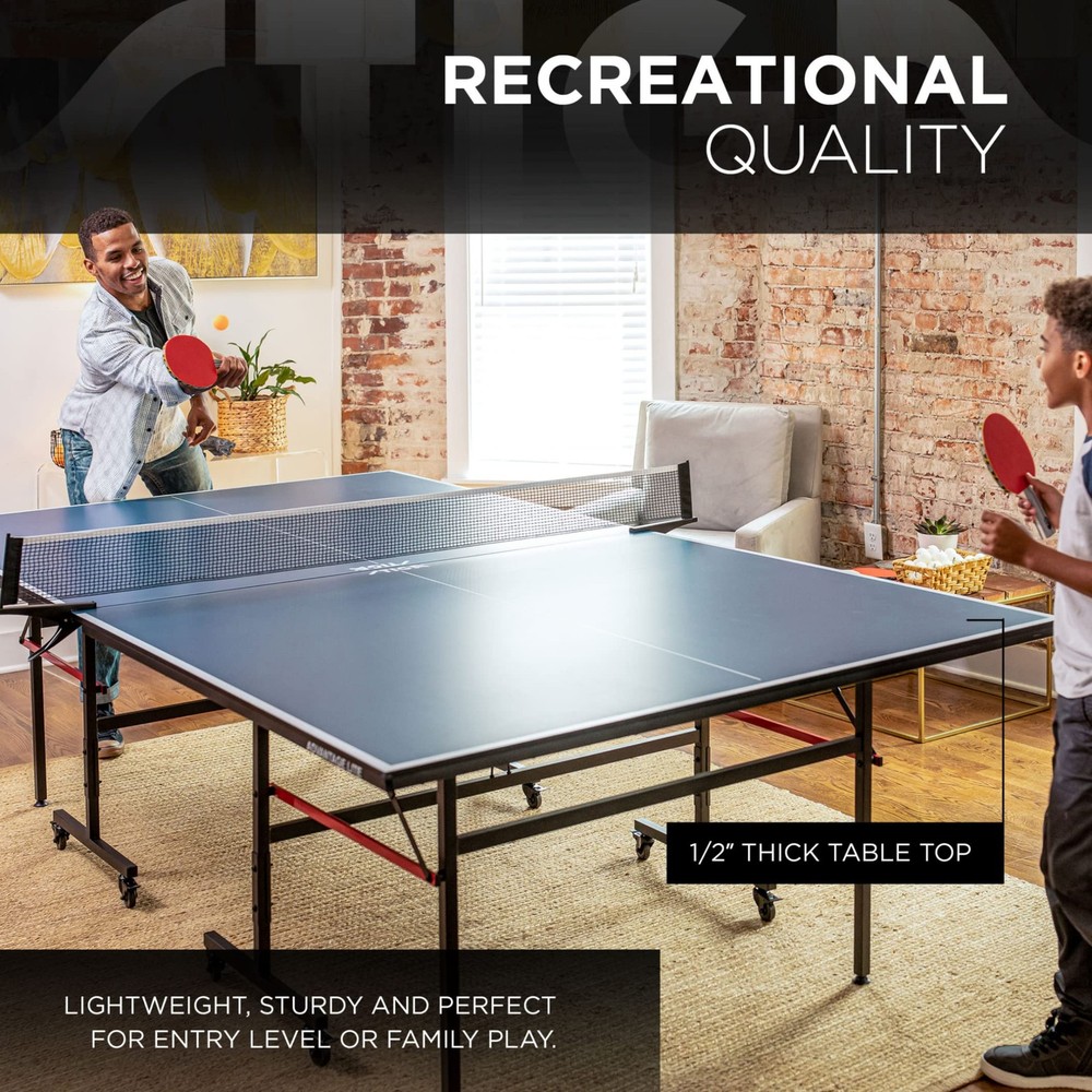 STIGA Advantage Ping Pong Table 13mm QuickPlay Assembly Playback Mode