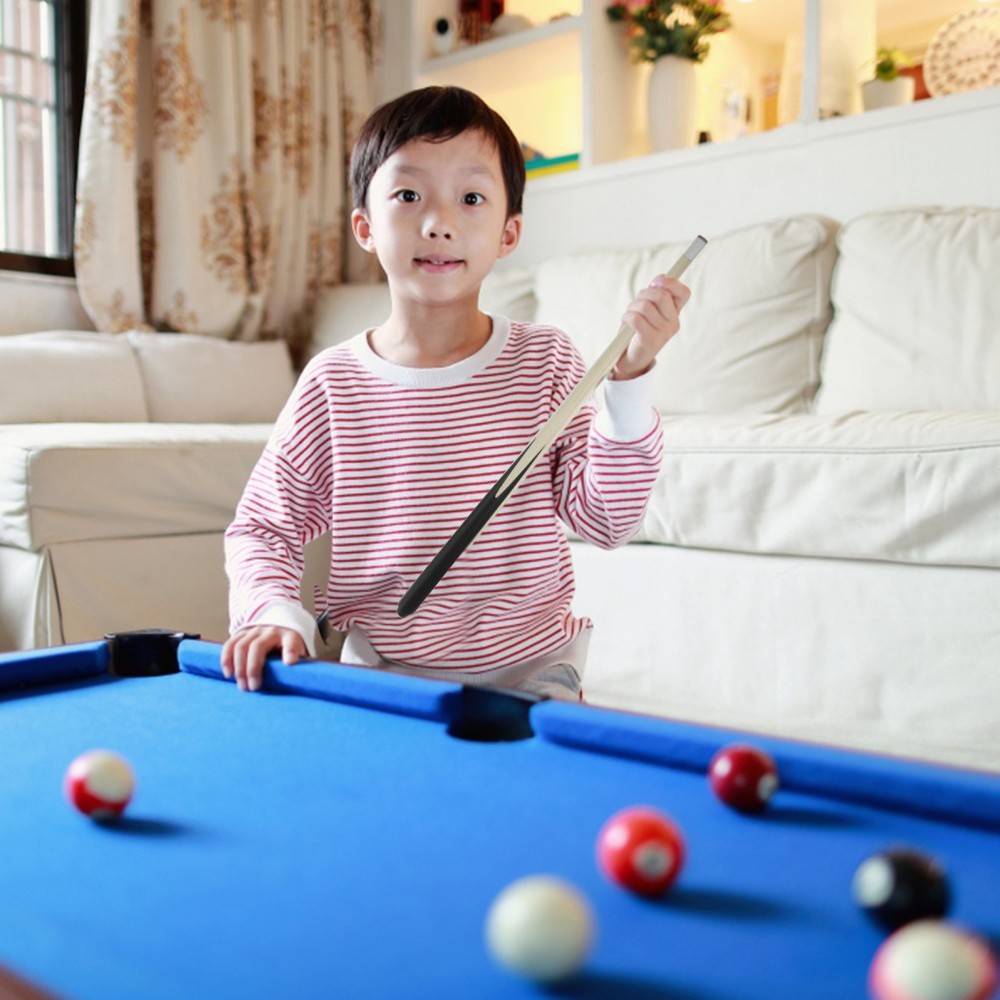 2 Count Mini Pool Cue Stick Universal Cues Snooker for Kids Queue