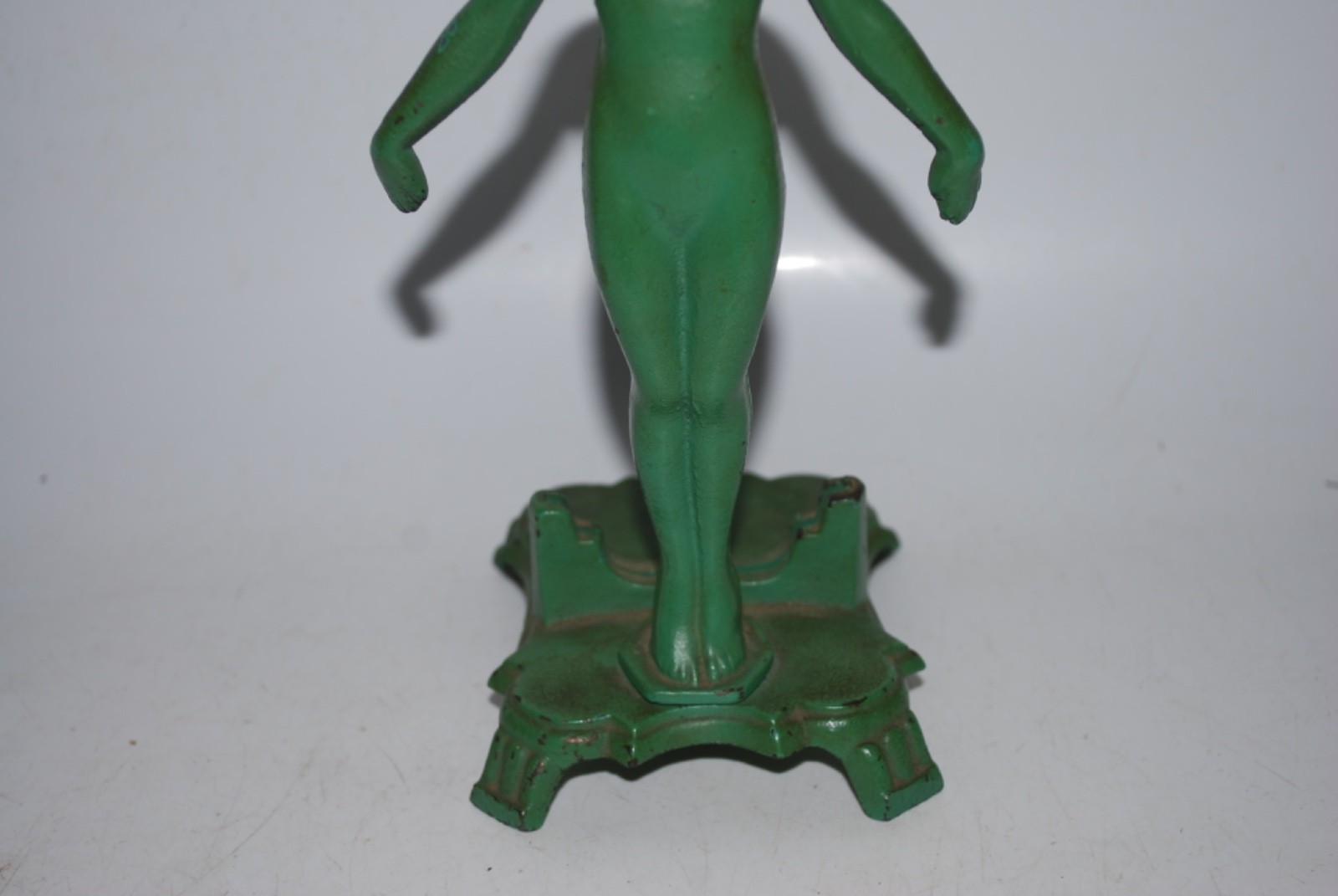 Antique Frankart Style Art Deco Female Figural Nude Lamp Base Only